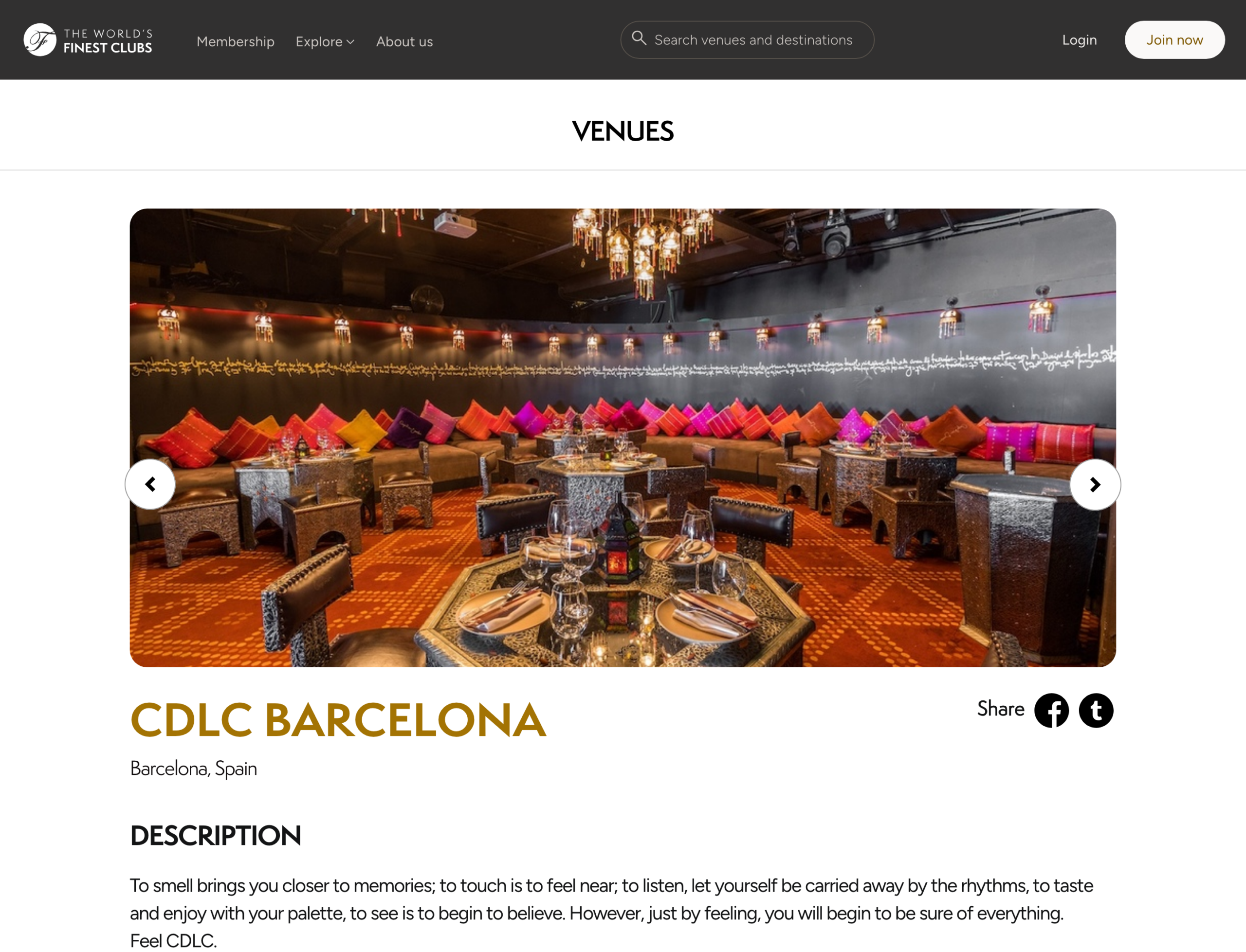 CDLCBarcelonavenuedetailpage, gallerycarousel,titleandeditorialdescription
