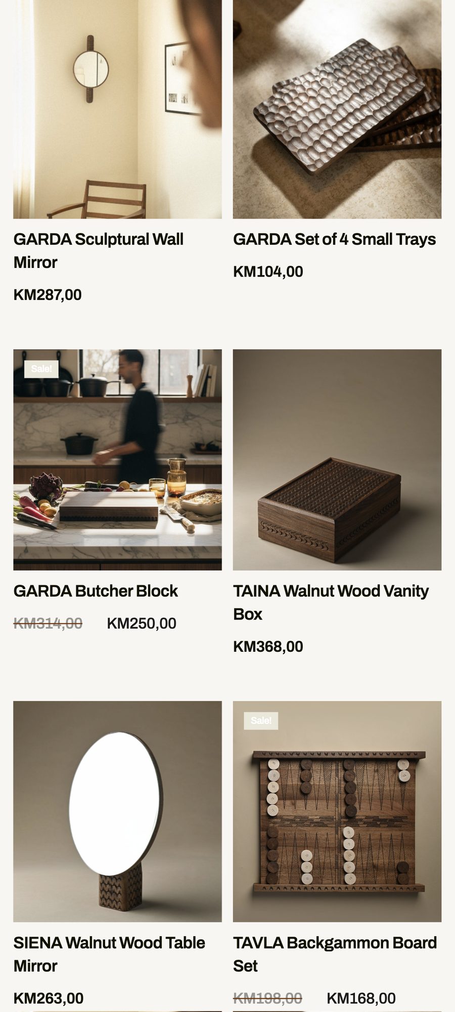WAGA website, mobile view 4