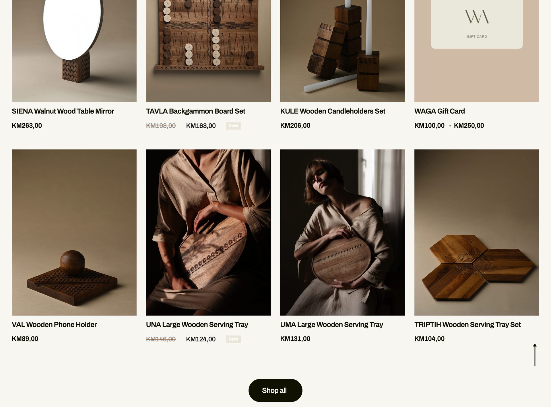 WAGA website, desktop view 5