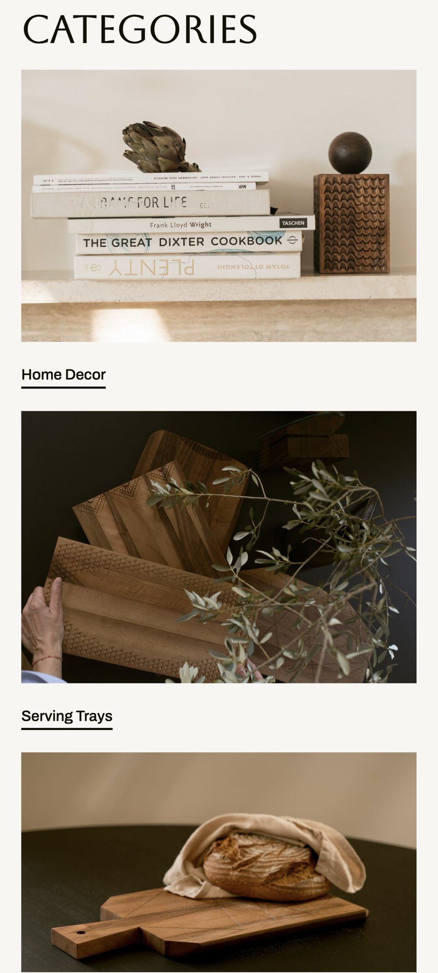WAGA website, mobile view 10