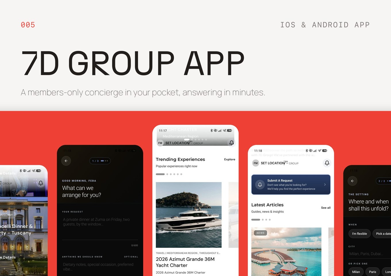 7D Group App — project preview