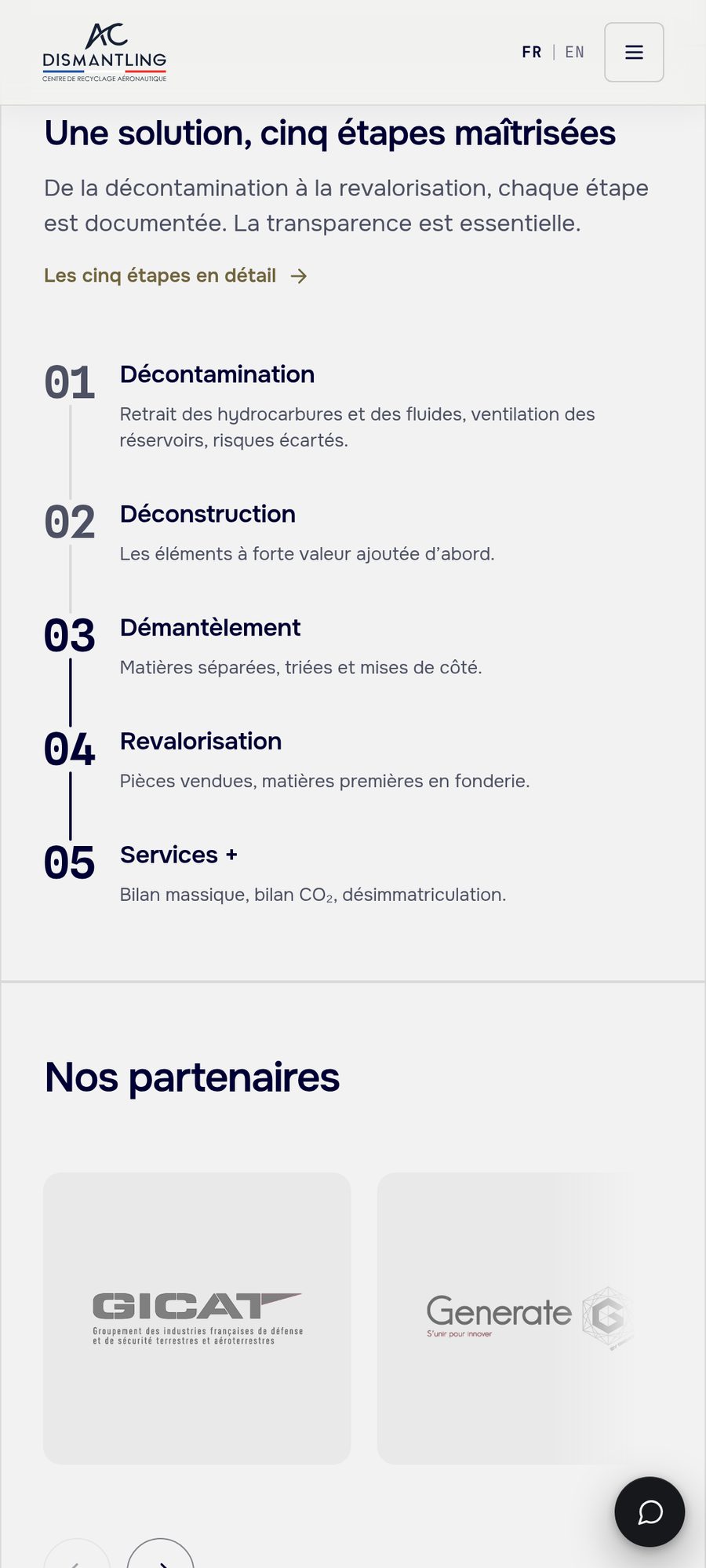 The five-step solution on mobile