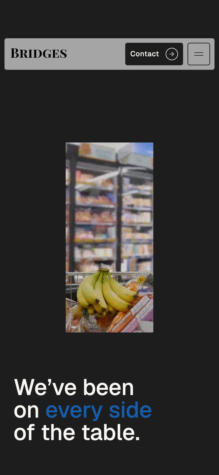 Company page on mobile: we've been on every side of the table