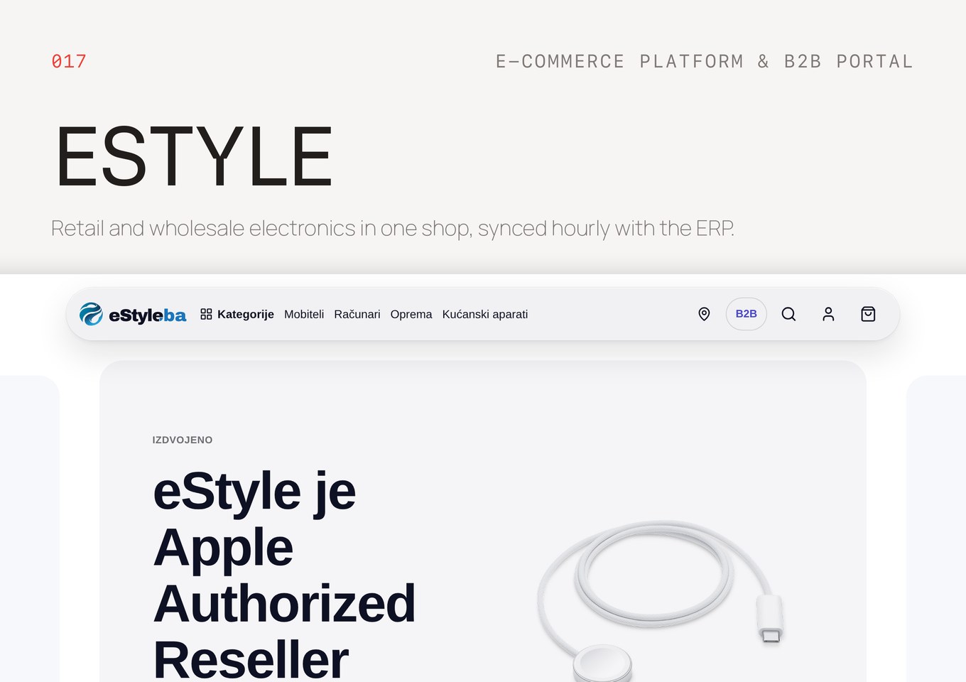 eStyle — project preview