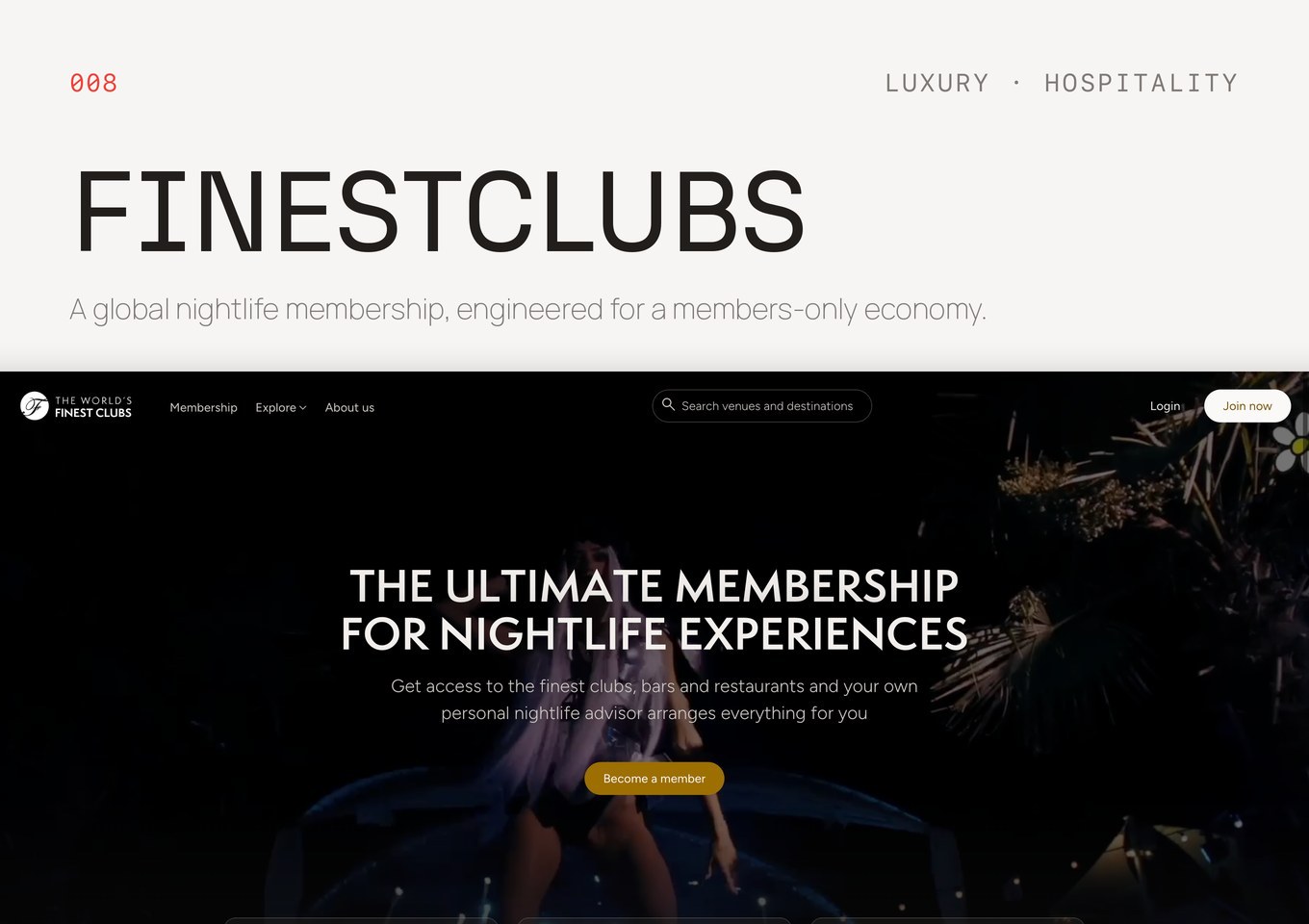 FinestClubs — project preview