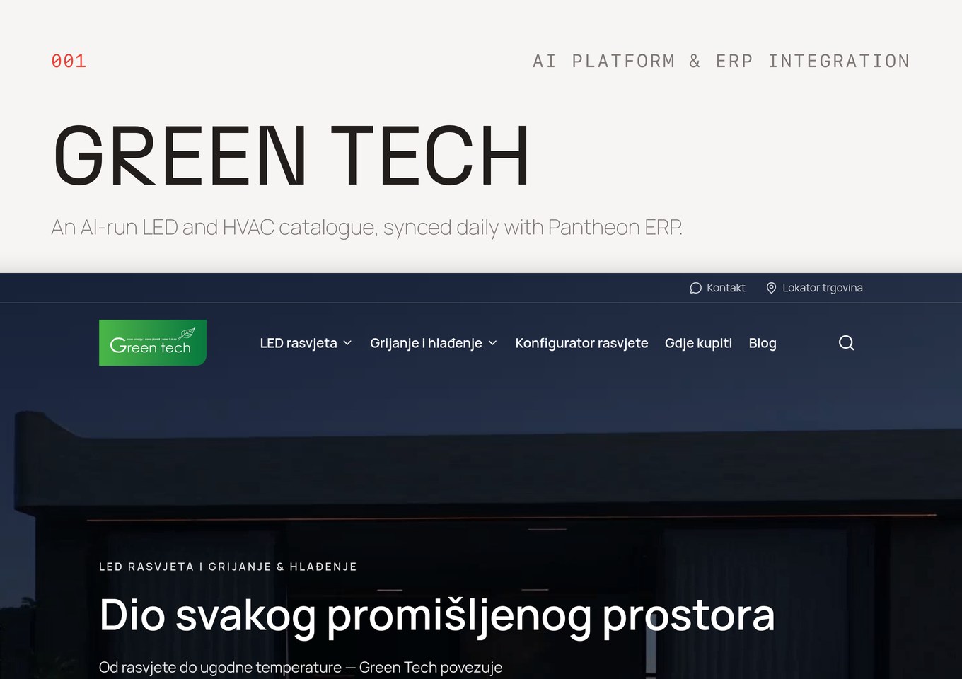 Green Tech — project preview